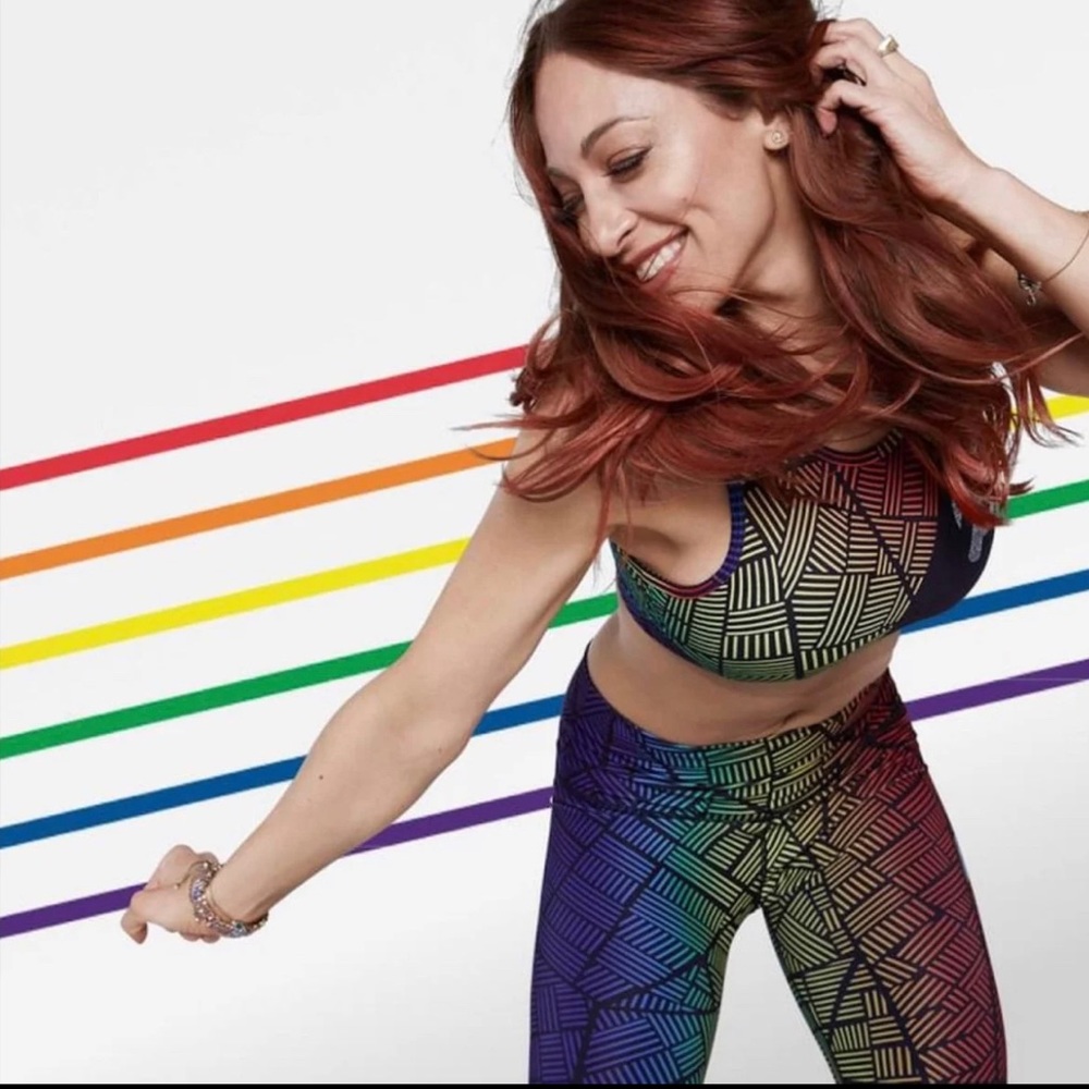Peloton Pride 2019 RARE Leggings Rainbow Unicorn